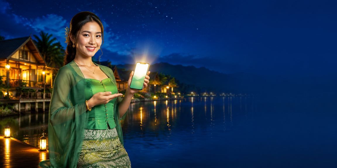 Inle ရတနာကမ်းလွန်တွင် ငွေသွင်းဆောင်ရွက်နေသည်